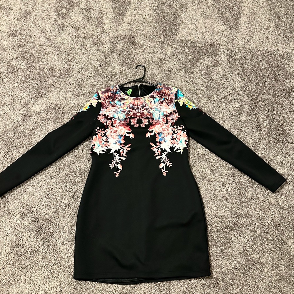 Bebe Long Sleeve Dress